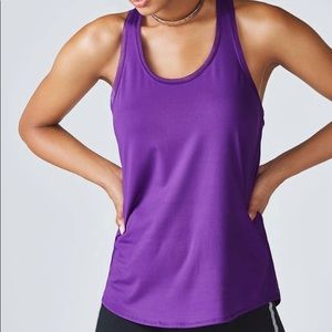 Fabletics Mosa Tank Top Medium Purple